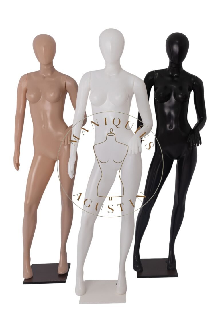 Maniquí pose de mujer Talle 38 de plástico