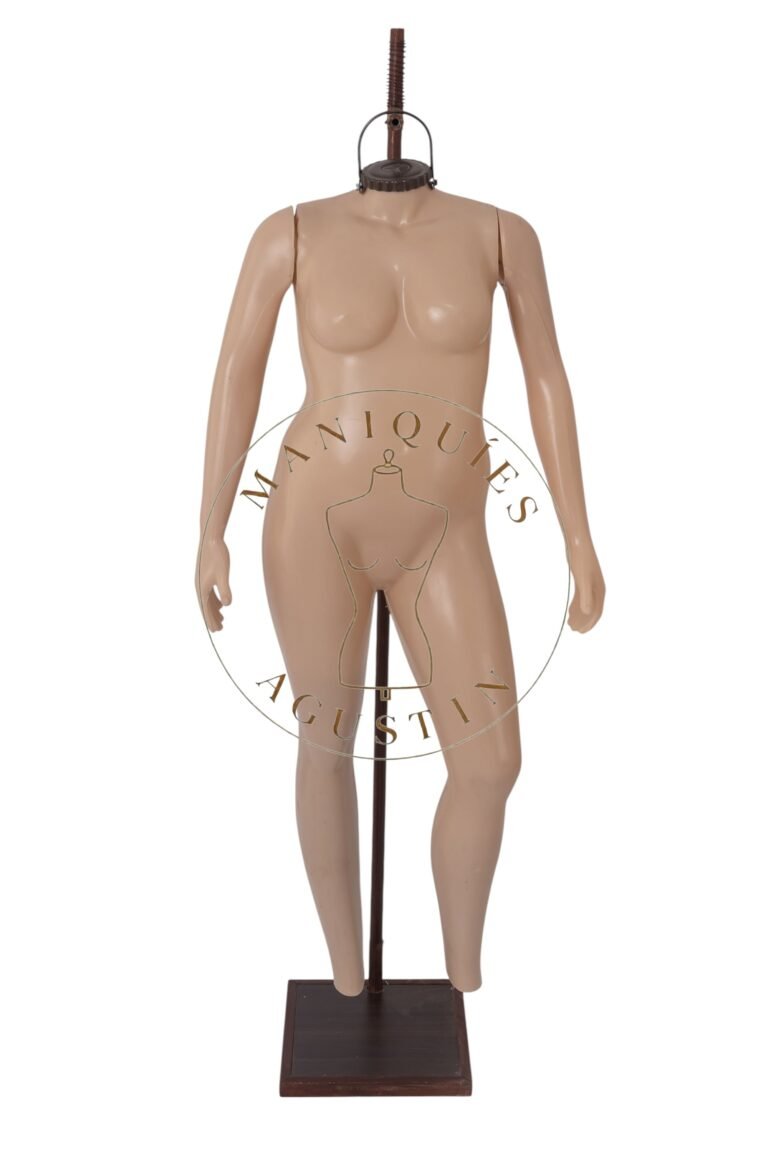 Colgante de plástico de mujer T.48 con brazos base cuadrada