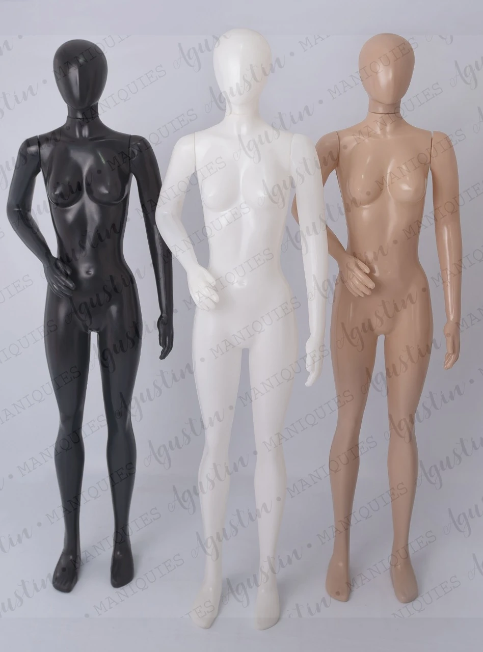Maniquí de Mujer Plástico, cuerpo completo