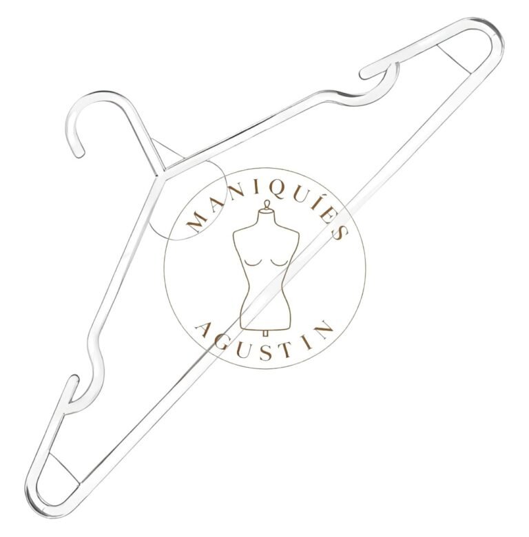 Perchas de acrílico de adulto x100u