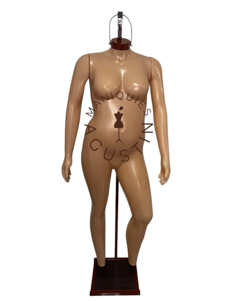 Colgante de plástico de mujer T.48 con brazos base cuadrada