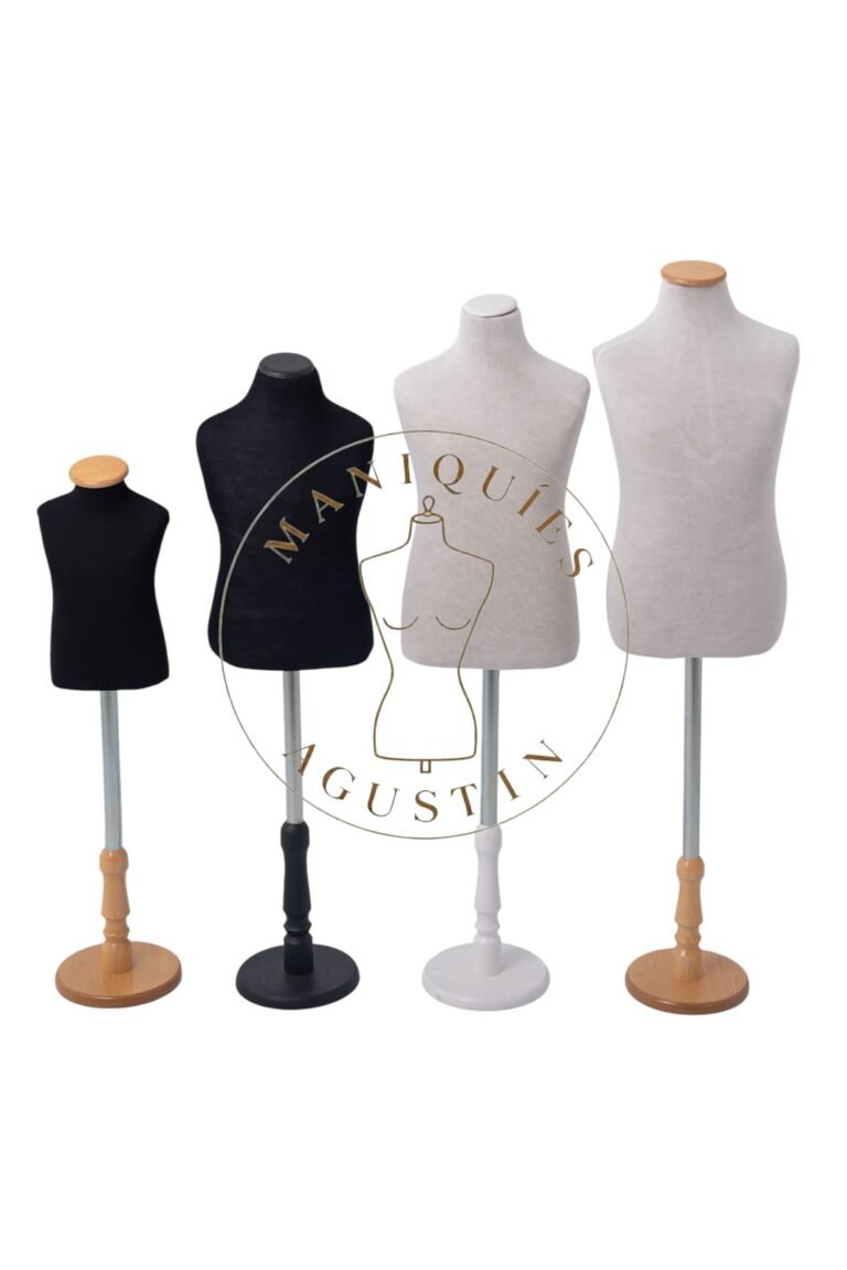 Maniquí busto modista de niño