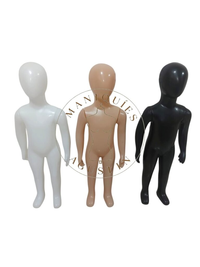 Maniquí niño de plástico T2