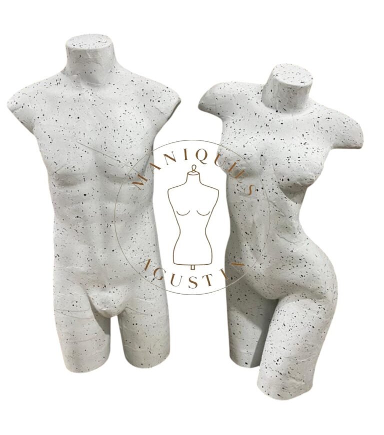 Torso de cartón 3/4 alto impacto dama/hombre