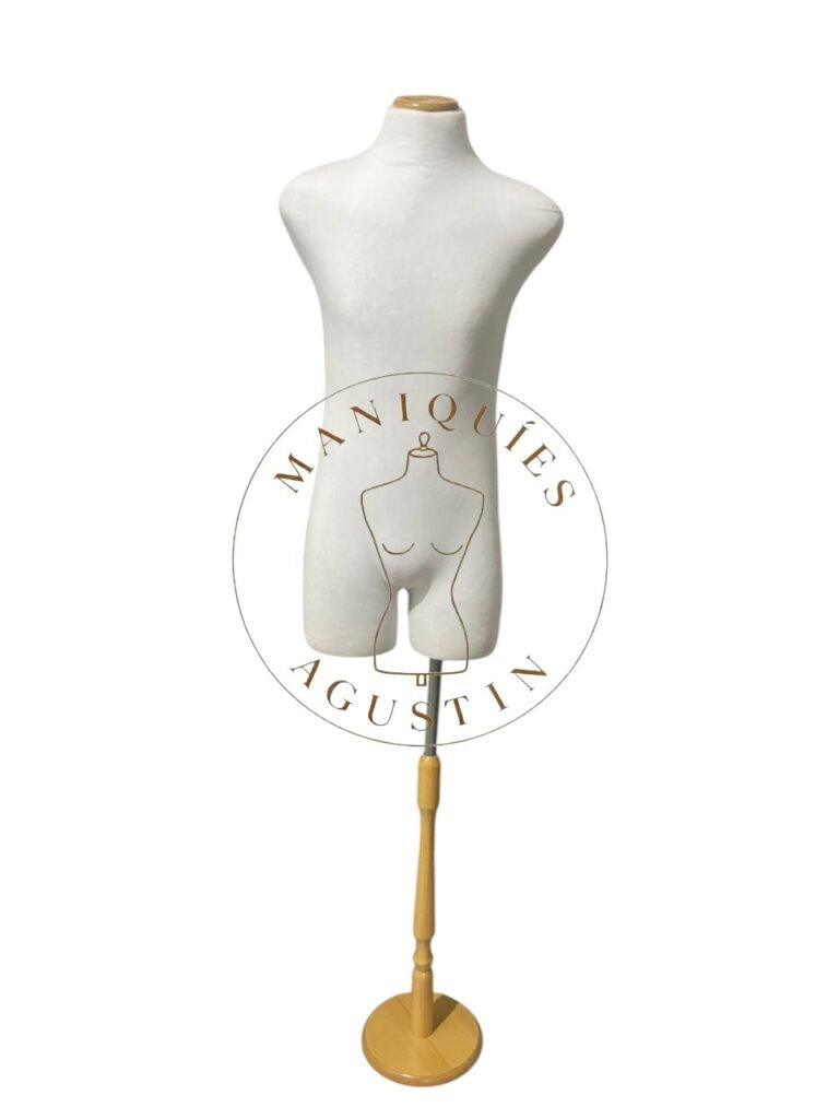 Busto Body base redonda de hombre