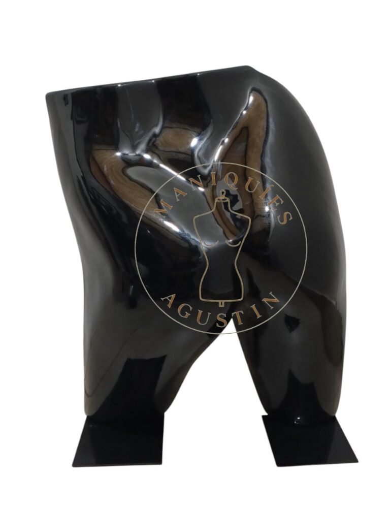 Colita de dama acrilico NEGRA